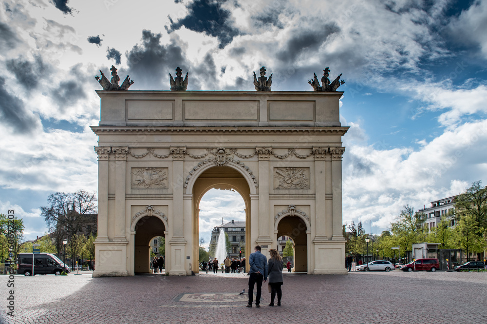 Obraz premium Das Brandenburger Tor in Potsdam