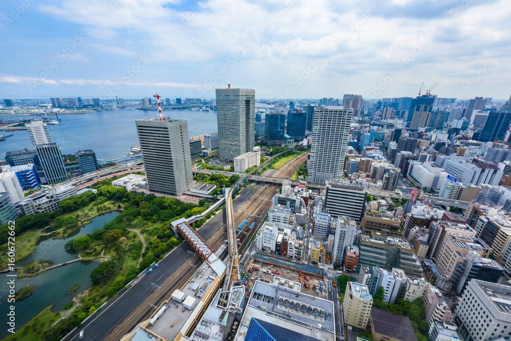 Fototapeta premium 東京の都市風景