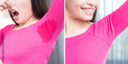 фотографія woman with body odor