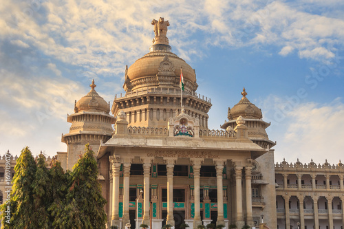 Obraz na płótnie Vidhana Soudha the Bangalore State Legislature Building, Bangalore, India w salonie