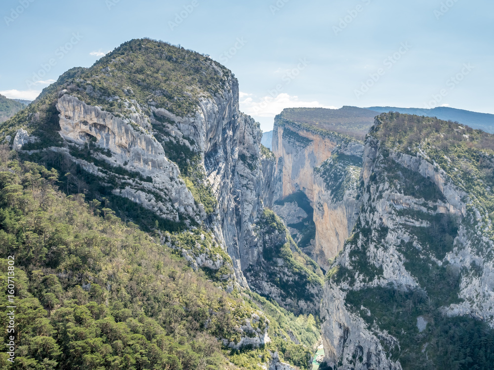 Naklejka premium Sublime point viewpoint in France