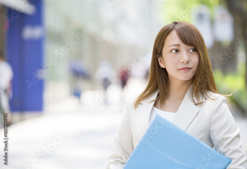Canvas Print ビジネスウーマン　イメージ　東京青山　表参道