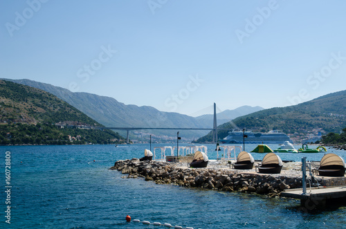 Franjo Tuđman Bridge in Dubrovnik