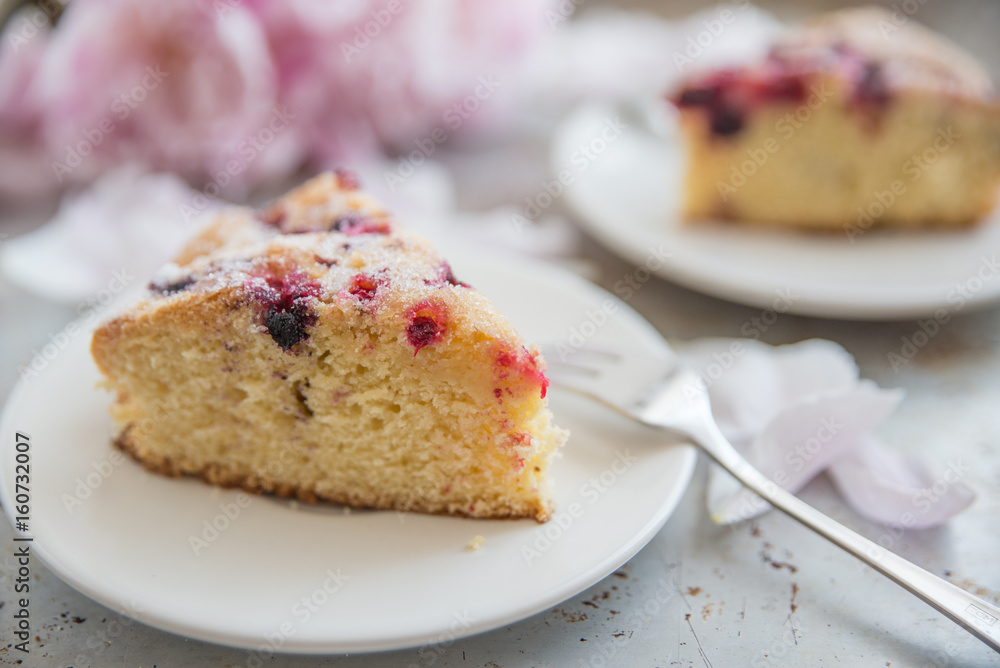Beeren Kuchen 