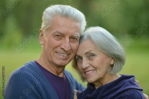 senior couple hugging  © aletia2011