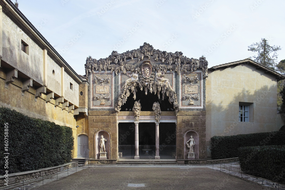 Florence - Grotto by Buontalenti in Boboli Gardens