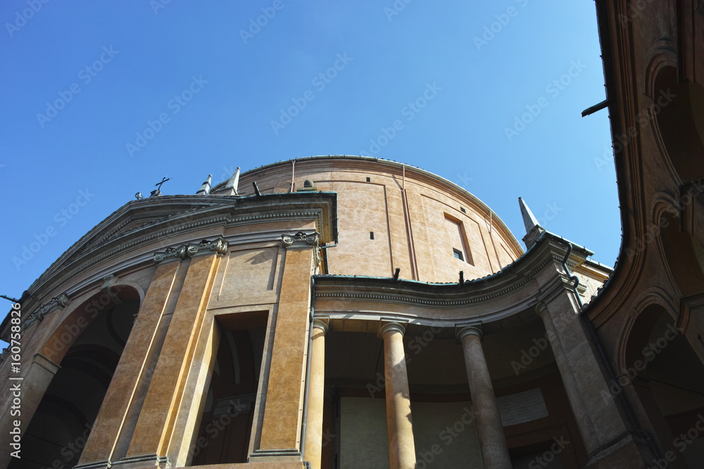 sanctuary of the Madonna di San Luca, antique church on the hill of Bologna