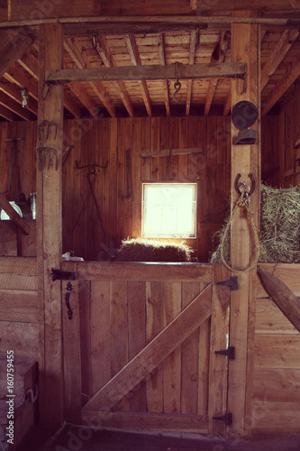 Barn horse stall - instagram effect