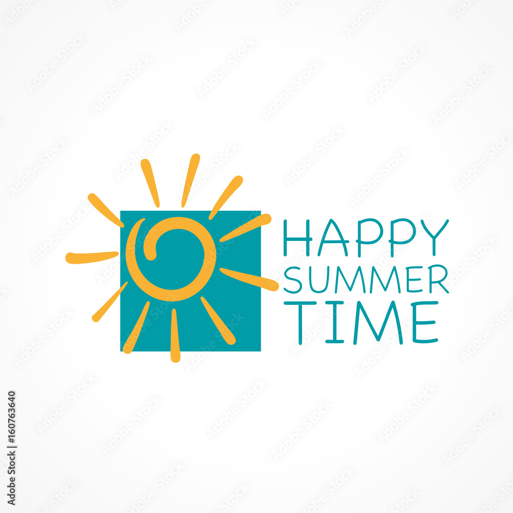 Fototapeta premium happy summer time