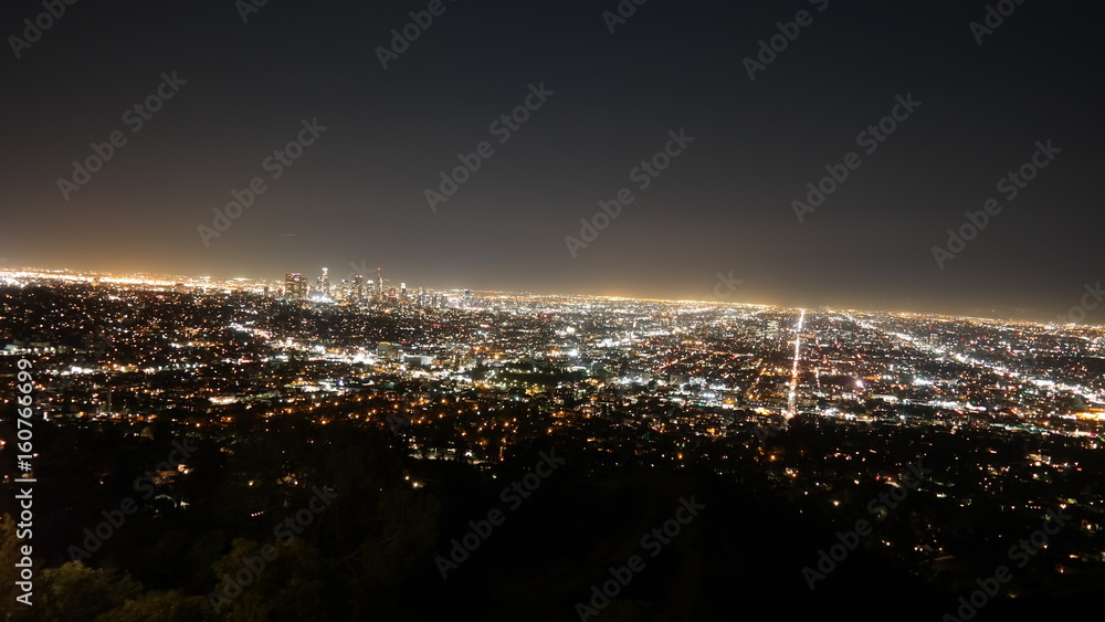 Los Angeles at night Los Angeles at night