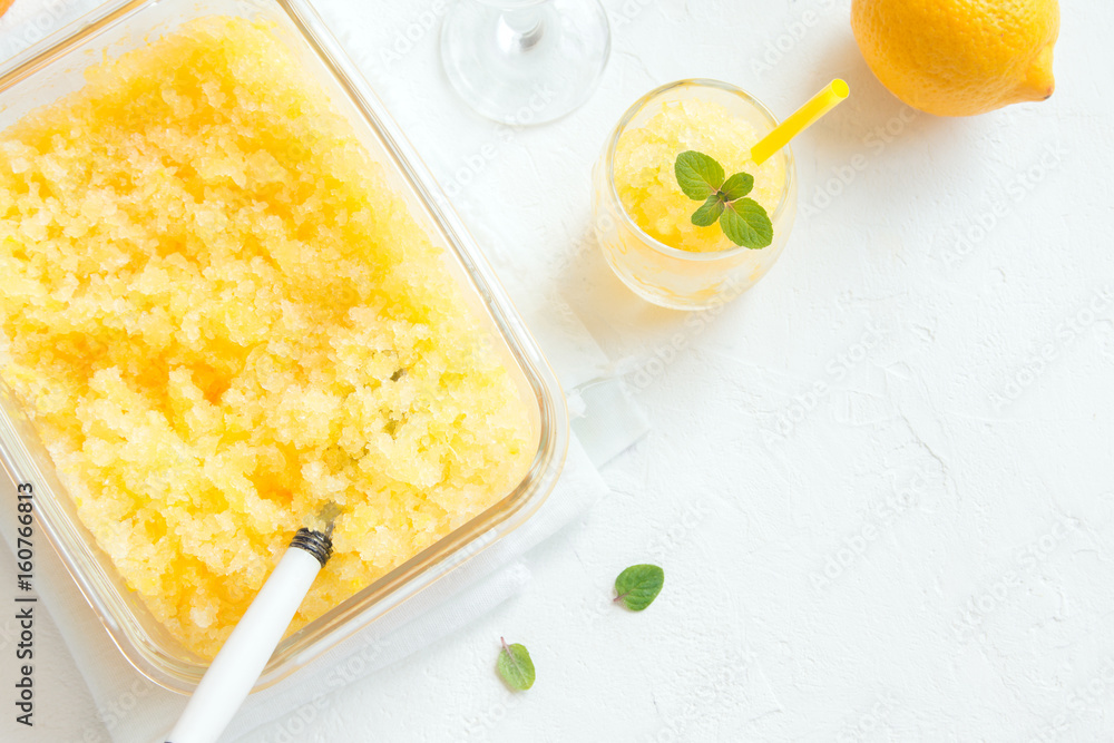 Lemon Granita Lemon Granita