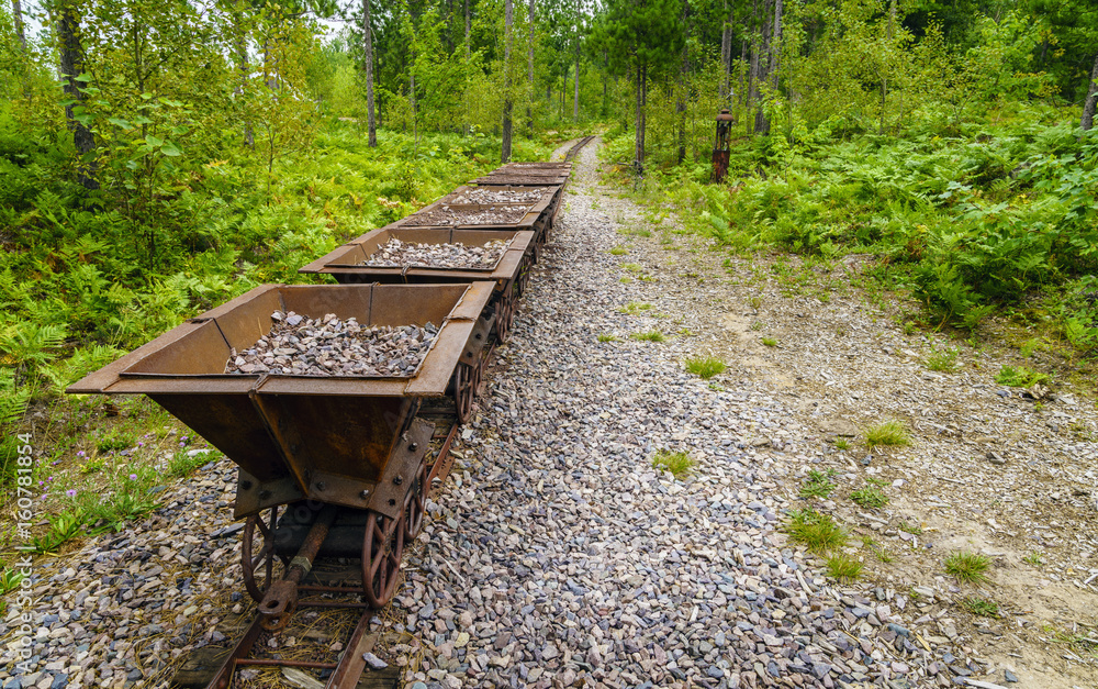 Fototapeta premium Abandoned mine