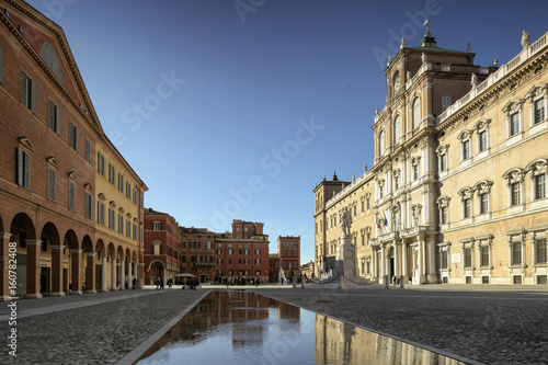 Modena. Largo degli Estensi con Palazzo Ducale