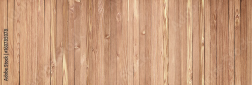 Rustic wooden table background top view. Light wood texture for design