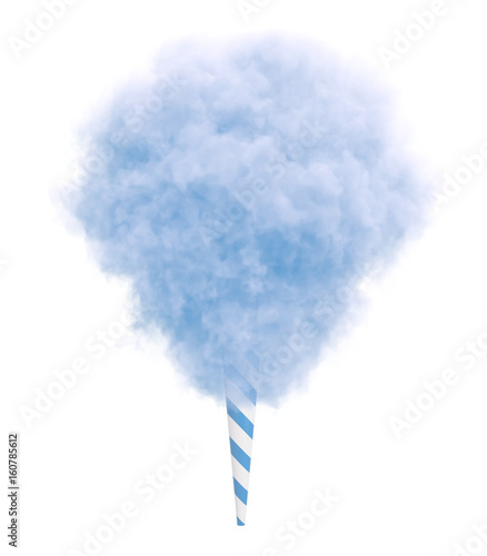 Blue cotton candy.