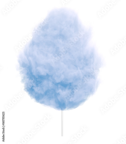 Blue cotton candy.