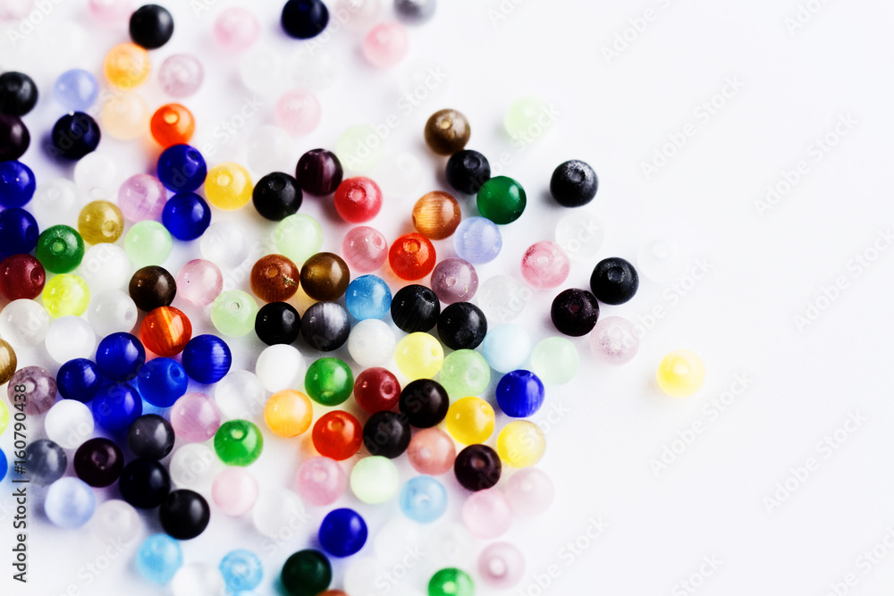 Shining multicolored beads Shining multicolored beads