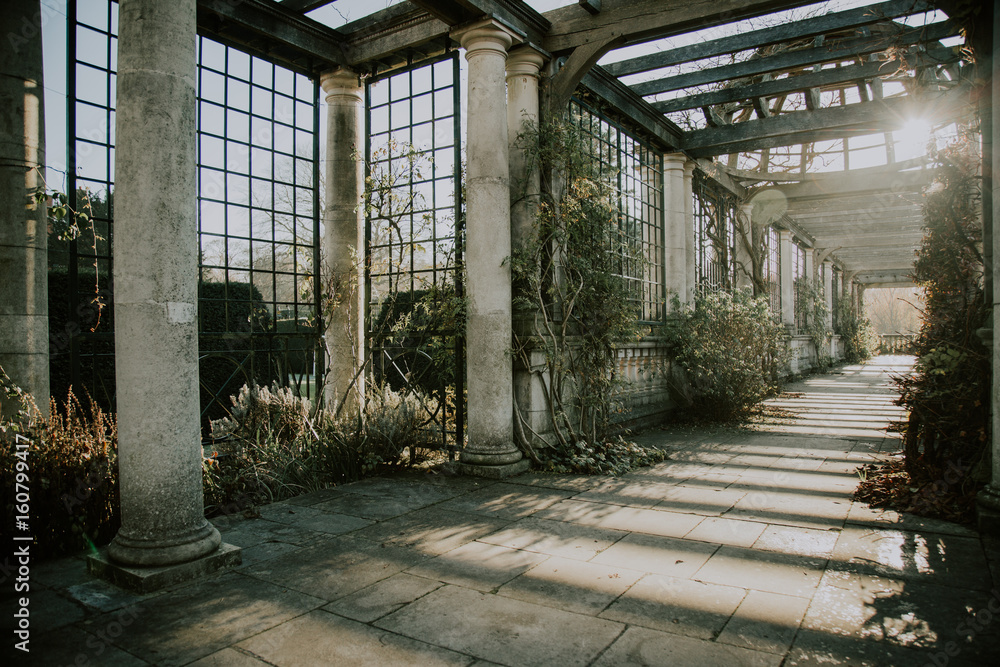 The Pergola, Hampstead Heath park The Pergola, Hampstead Heath park