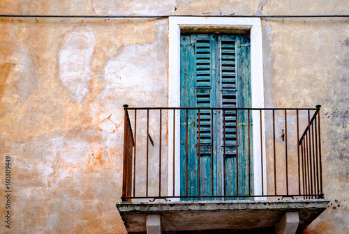 old balcony