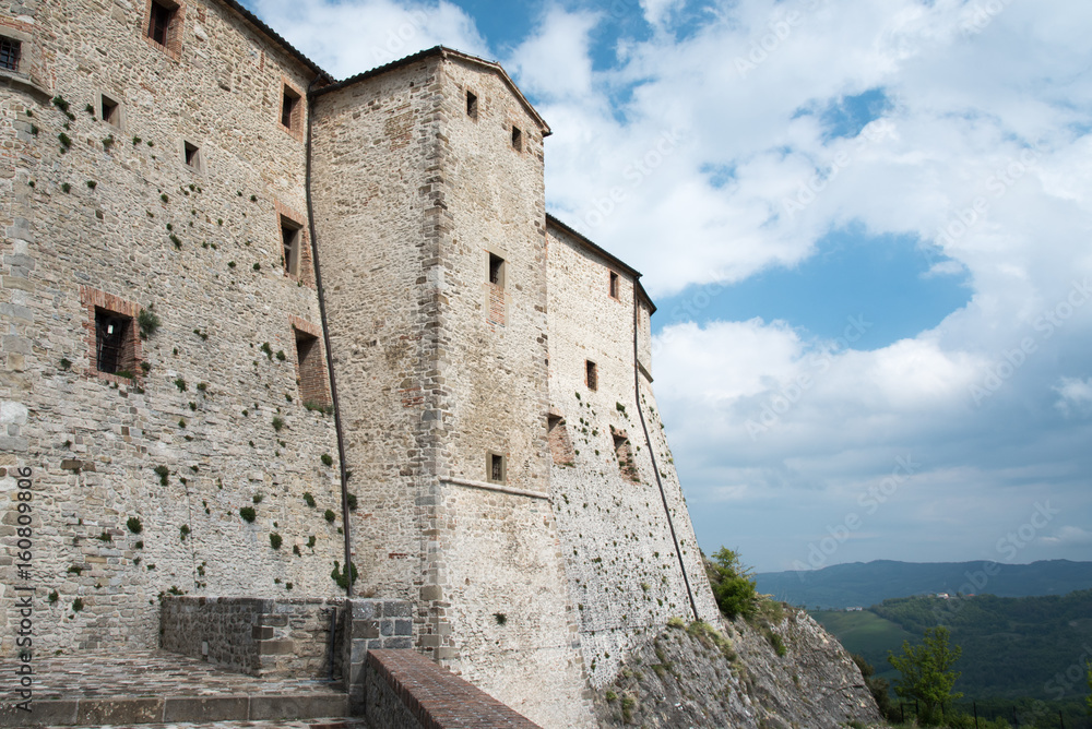 Castle of San Leo. The fortress of Cagliostro. Rimini Castle of San Leo. The fortress of Cagliostro. Rimini