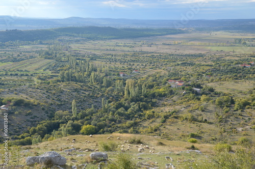 Landscape in southern Croatia