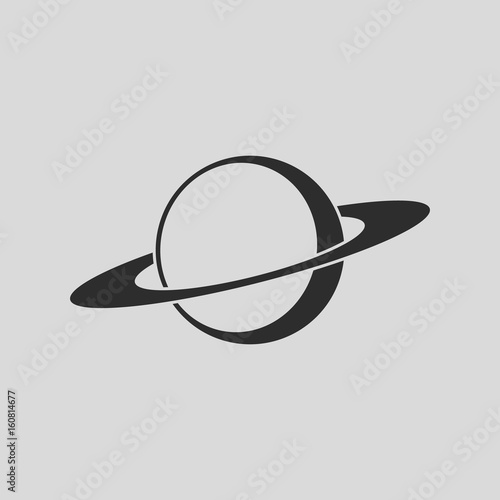 Planet icon. Vector.