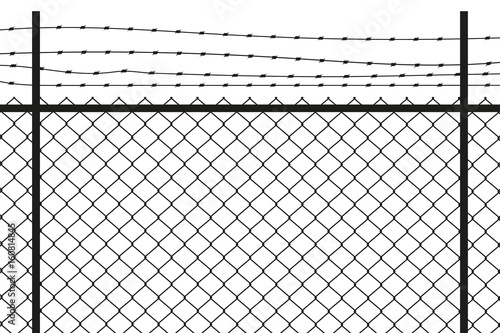 Fence. Vector.