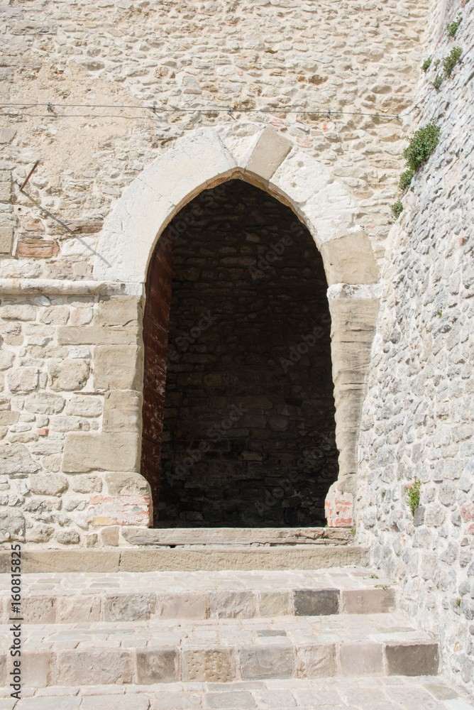 Castle of San Leo. The fortress of Cagliostro. Rimini Castle of San Leo. The fortress of Cagliostro. Rimini