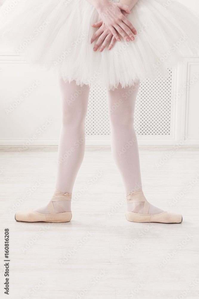 Ballerina legs in second position