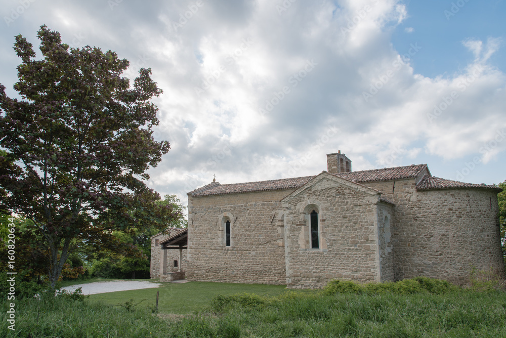 Fototapeta premium Sant'Igne Convent, San Leo. Rimini