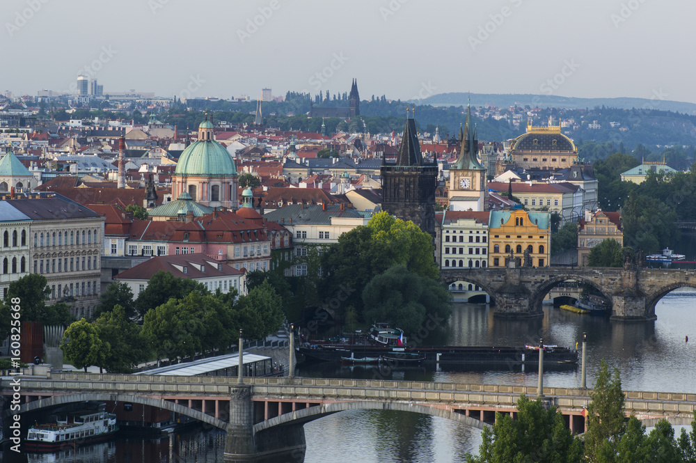 the old city of Prague