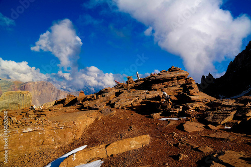 Ziyarat in Schalbus-Dag mountain at Dagestan, Caucasus Russia photo