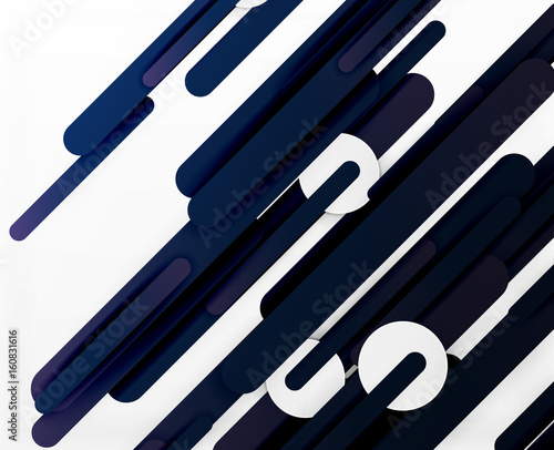 Cut 3d paper color straight lines abstract background