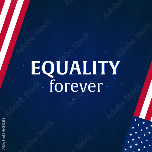 American Independence Day. 4th July. Template background for greeting cards, posters, leaflets and brochure. Vector illustration.