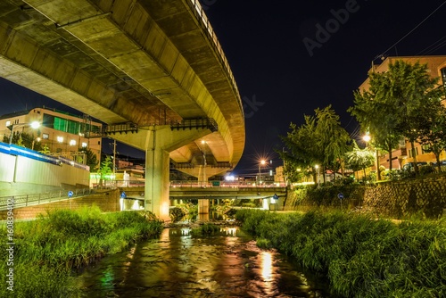 Photography night brook walk in seoul korea