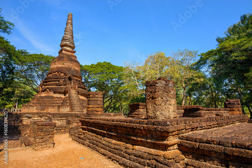 Wat Nang Phaya at Si Satchanalai Historical Park  a UNESCO World Heritage Site in Thailand
