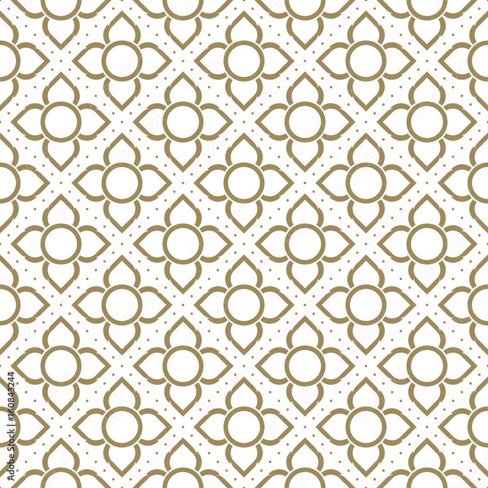 line thai traditional seamless pattern background line thai traditional seamless pattern background