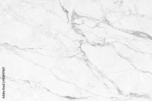 White marble texture, detailed structure of marble in natural patterned for background and design art work. Stone texture background. © Nattha99