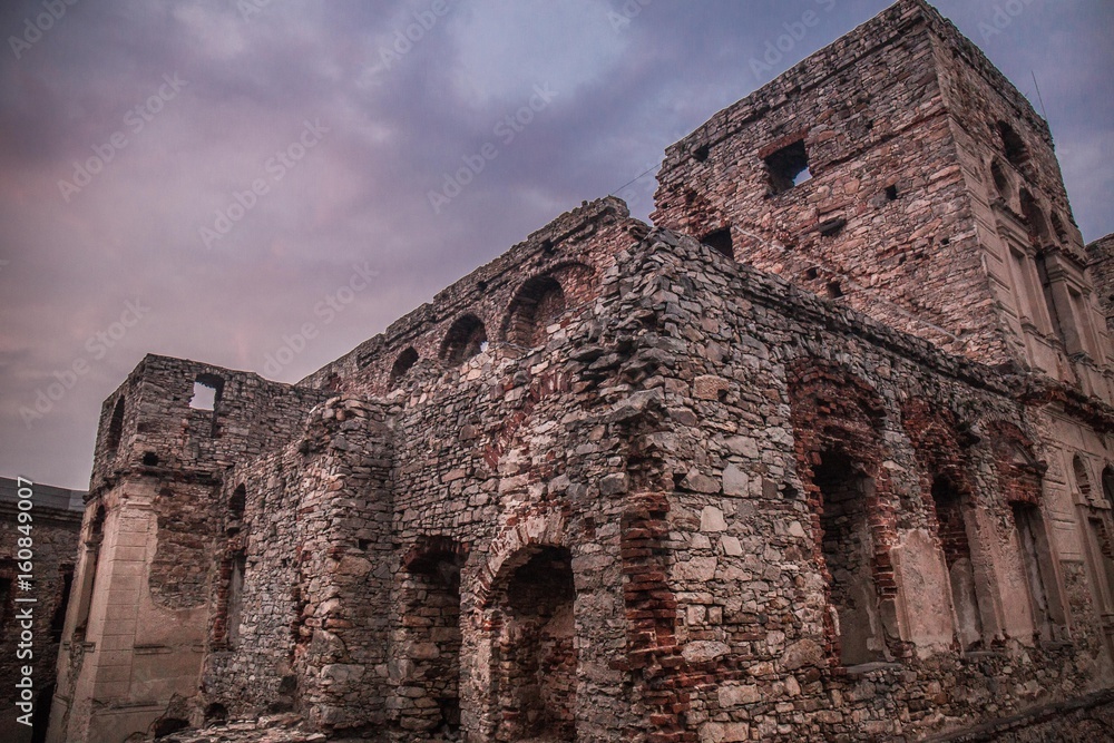 Castle and the sunset