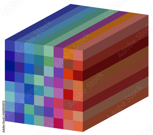 background cubical abstract design