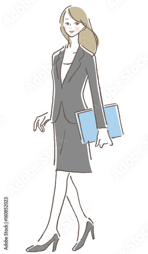 女性　スーツ