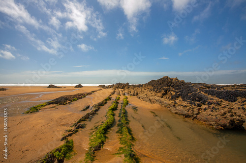 Bude beach scene