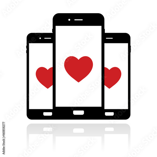 Smartphone Banner - Herz - Liebe