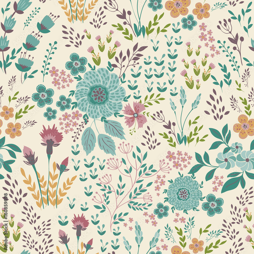 Garden seamless pattern Garden seamless pattern