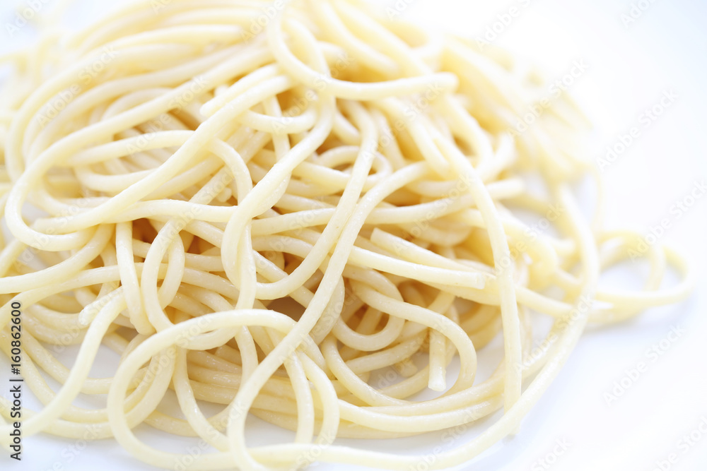 Spaghetti noodle isolated in white background Spaghetti noodle isolated in white background