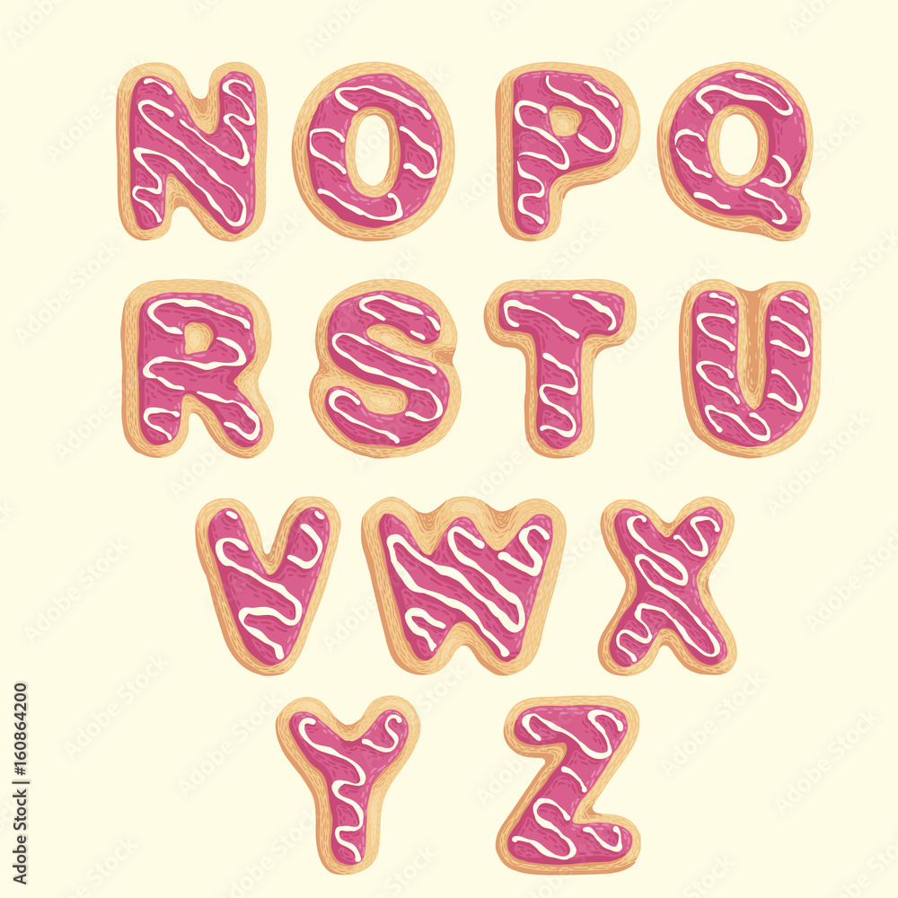 Cookies alphabet Cookies alphabet