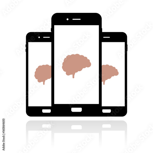 Smartphone Banner - Gehirn - Gehirnjogging - IQ