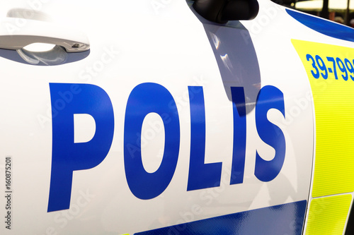 polizeifahrzeug polis schweden