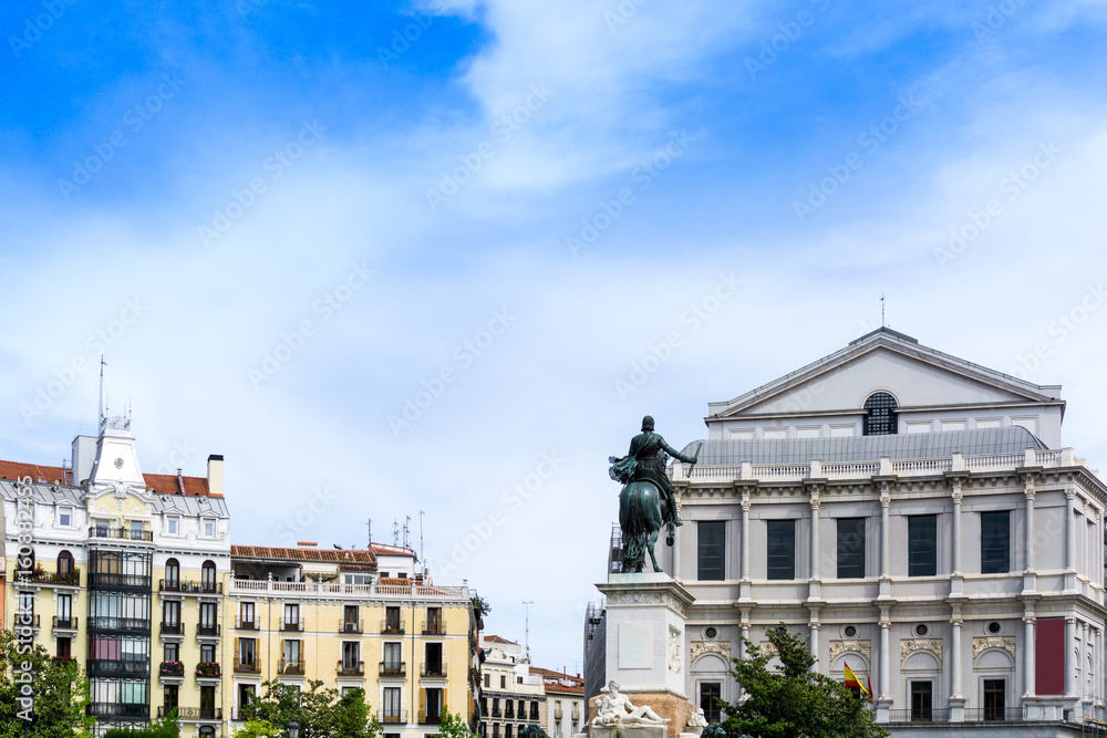 street view of downtown madrid, The city has a population of almost 3.2 million street view of downtown madrid, The city has a population of almost 3.2 million
