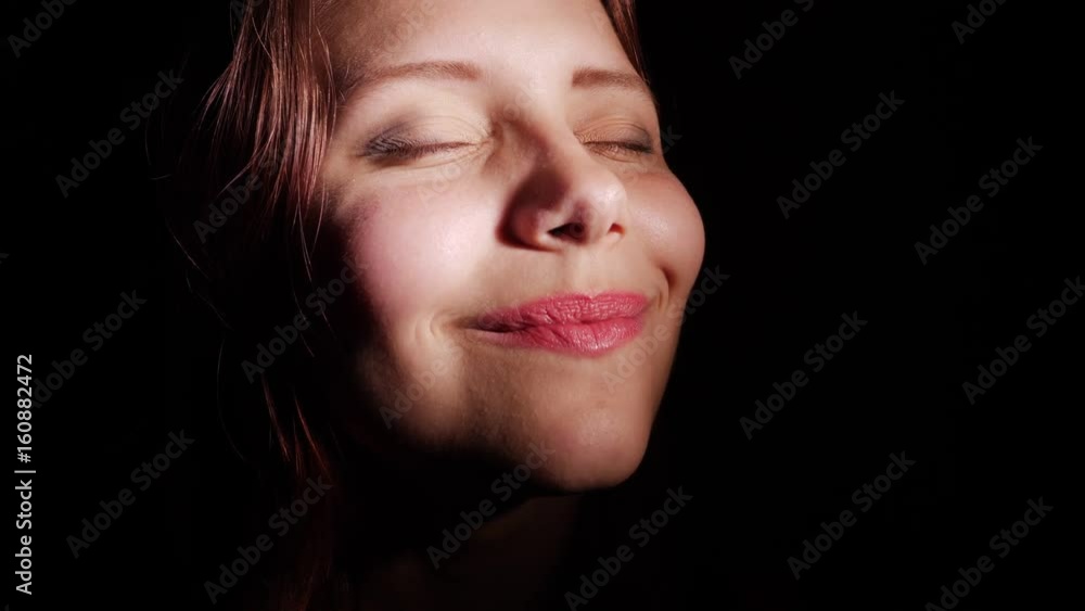 Teen girl having fun and making funny faces, 4K UHD slowmo Teen girl having fun and making funny faces, 4K UHD slowmo